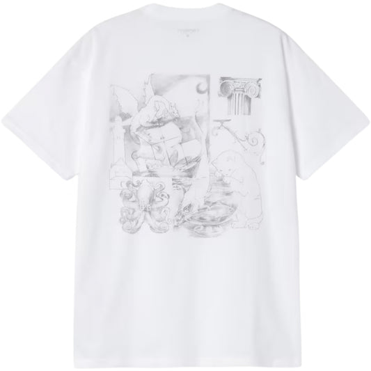 Maglietta Carhartt WIP SS Okniceok 02 Tee BIANCO