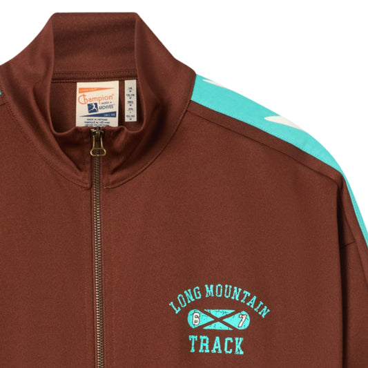 Felpa Champion Full Zip Top MARRONE