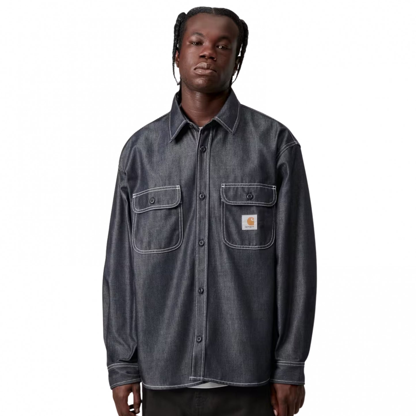 Giacca Carhartt WIP Tigan Shirt Jacket BLU