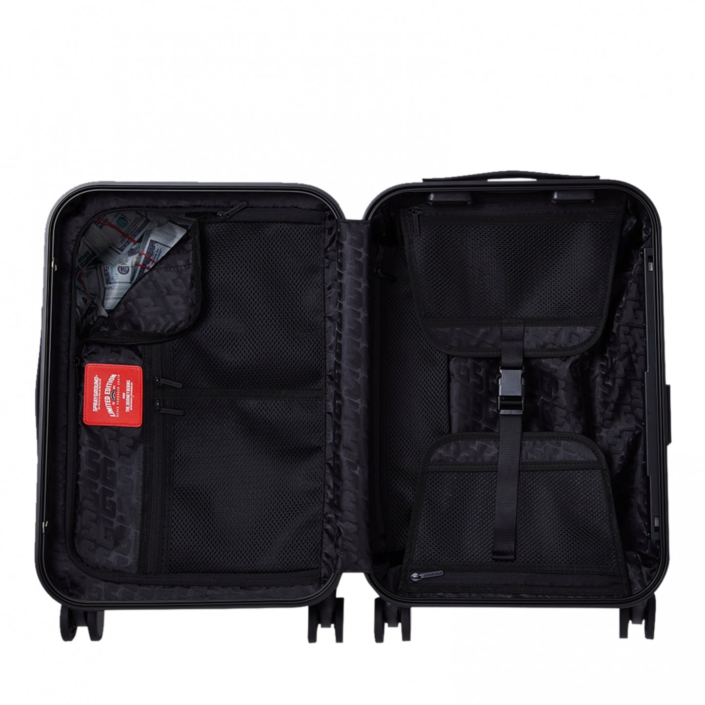 Valigia Sprayground Scribble Shark Carry On Luggag UNICO