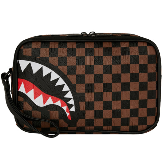 Toiletry Sprayground Check 2 Emboss Bag