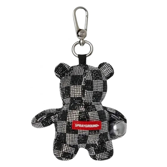 Portachiavi Gold Diamond Tear Bear Cub Keychain