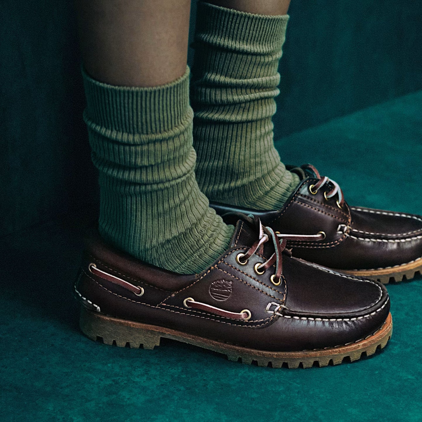 Scarpa Timberland Authentic Boat Shoe MARRONE