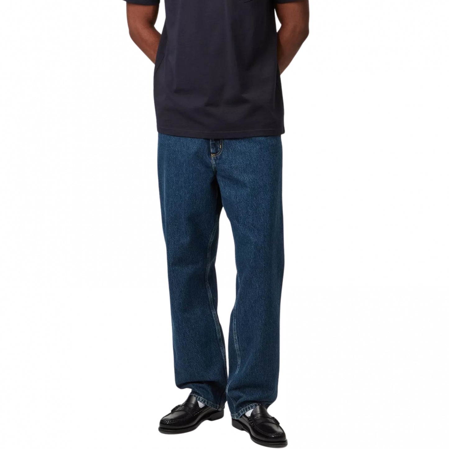 Pantalone Carhartt WIP Single Knee Pant BLU