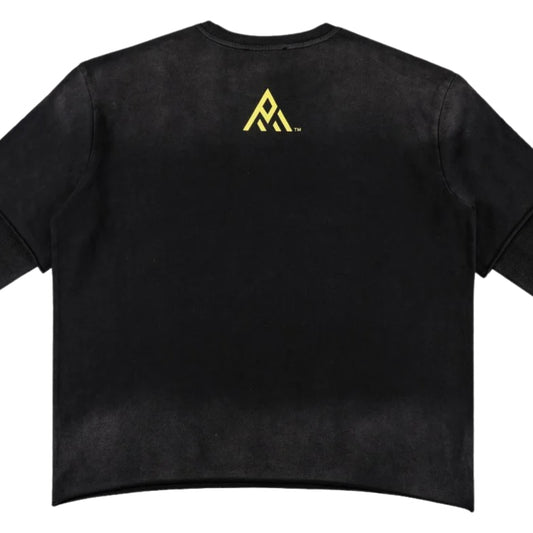 Maglietta Paper Money 247 Layered Shirt With Rhine NERO