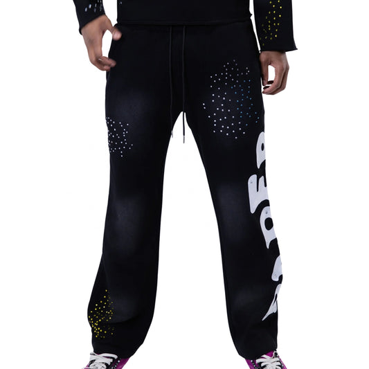 Pantalone Paper Money Paper Sweatpants NERO