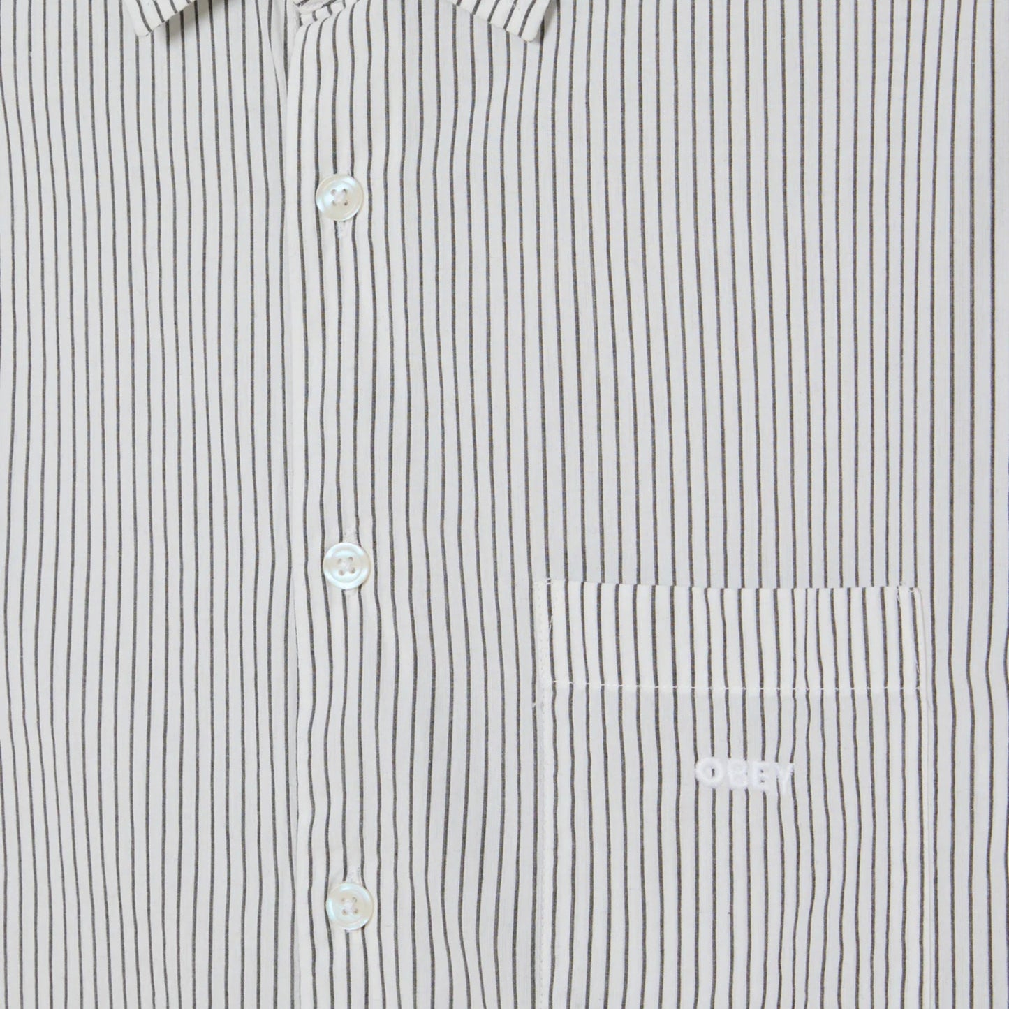 Camicia Obey Isaac Woven NERO