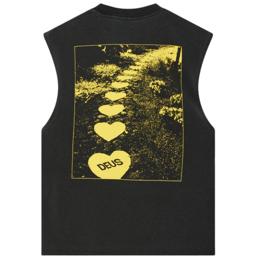 Canotta Deus Ex Machina Save Your Sole Muscle NERO