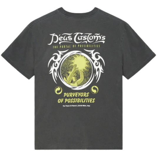 Maglietta Deus Ex Machina Out Of Reach Tee NERO