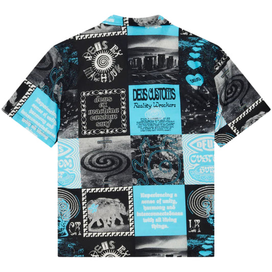 Camicia Deus Ex Machina Washed Away Shirt UNICO