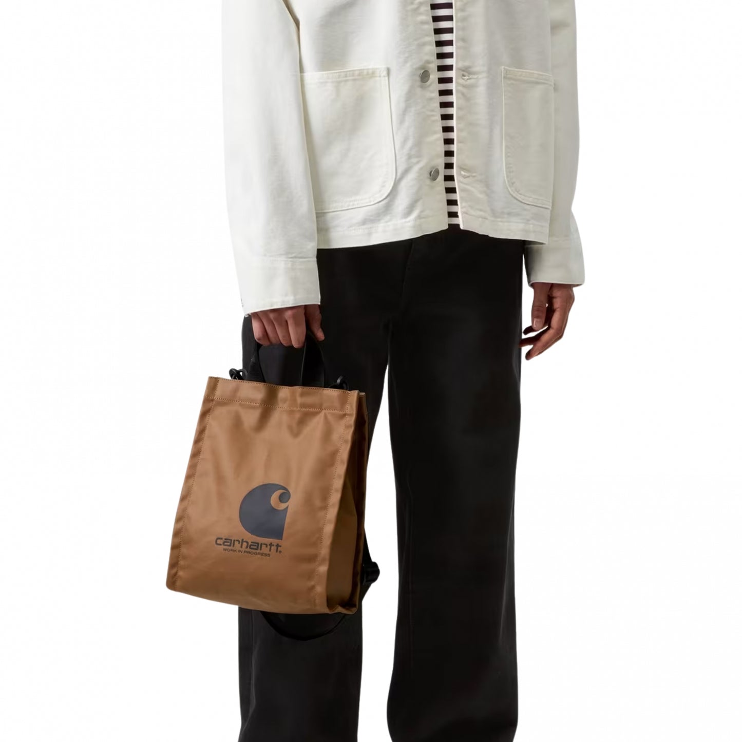 Borsa Carhartt WIP Shopping Bag MARRONE
