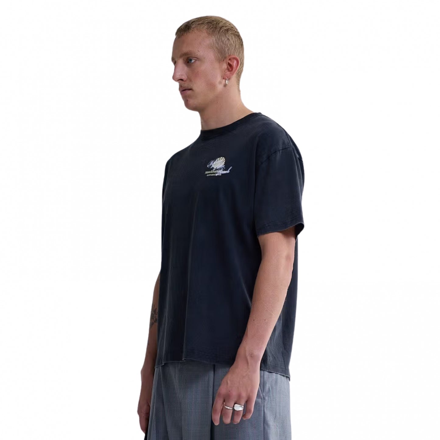 Maglietta NASA Welcome To Palm Beach Tee GRIGIO