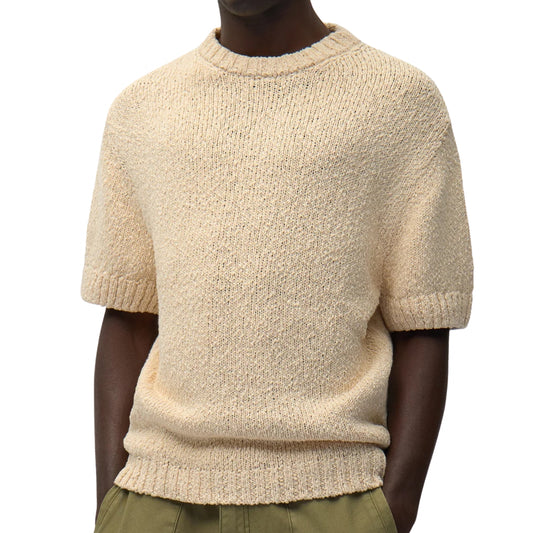 Maglietta Arte Back Graphic Knit Tee CREMA