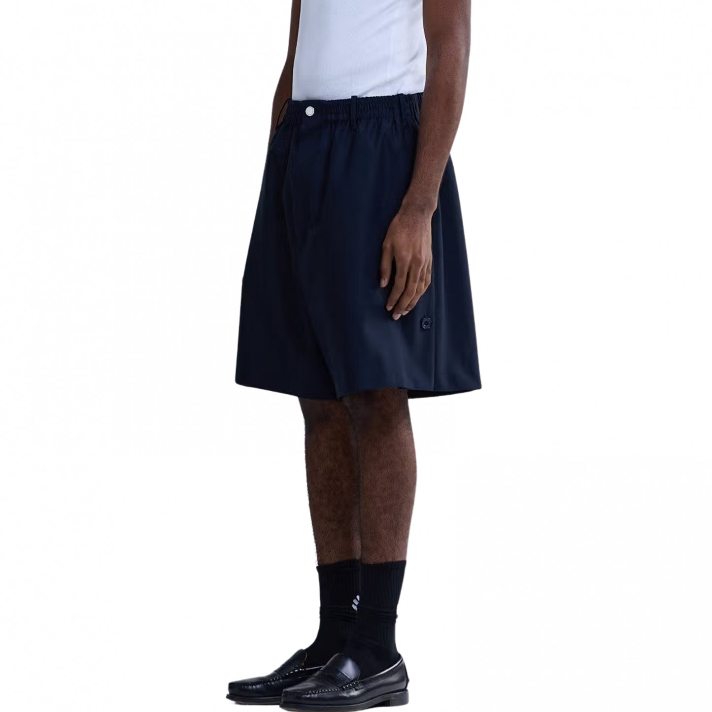 Pantaloncino NASA Wool Track Shorts BLU