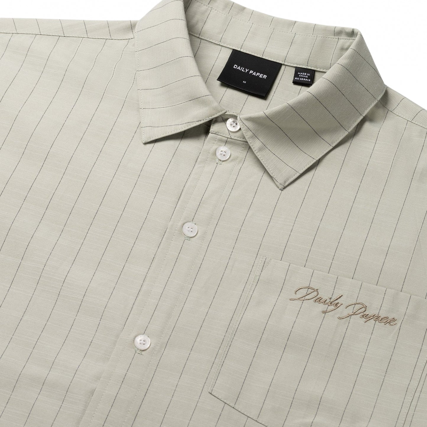 Camicia Daily Paper Script SS Shirt VERDE