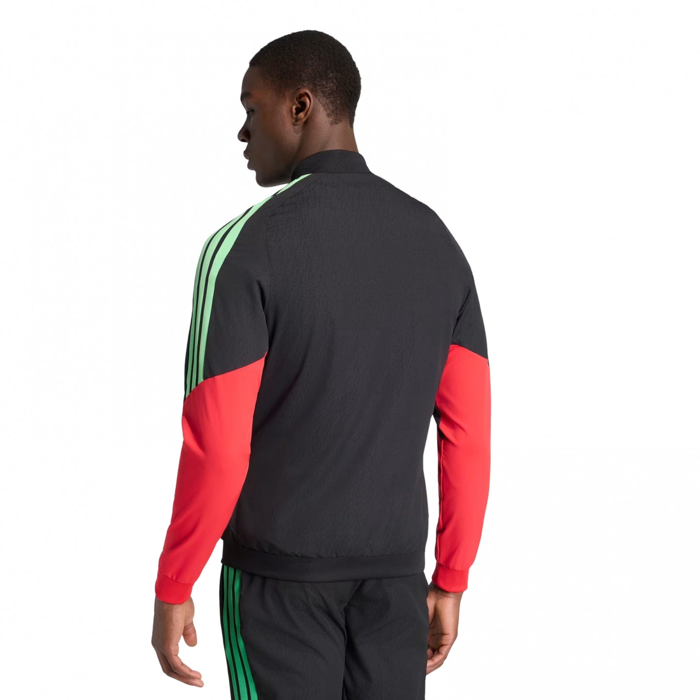 Felpa Adidas Jamaica Pre Match Jacket NERO