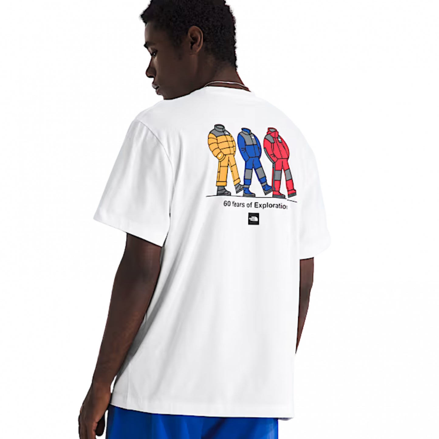 Maglietta TNF Celebration Relaxed SS Tee BIANCO