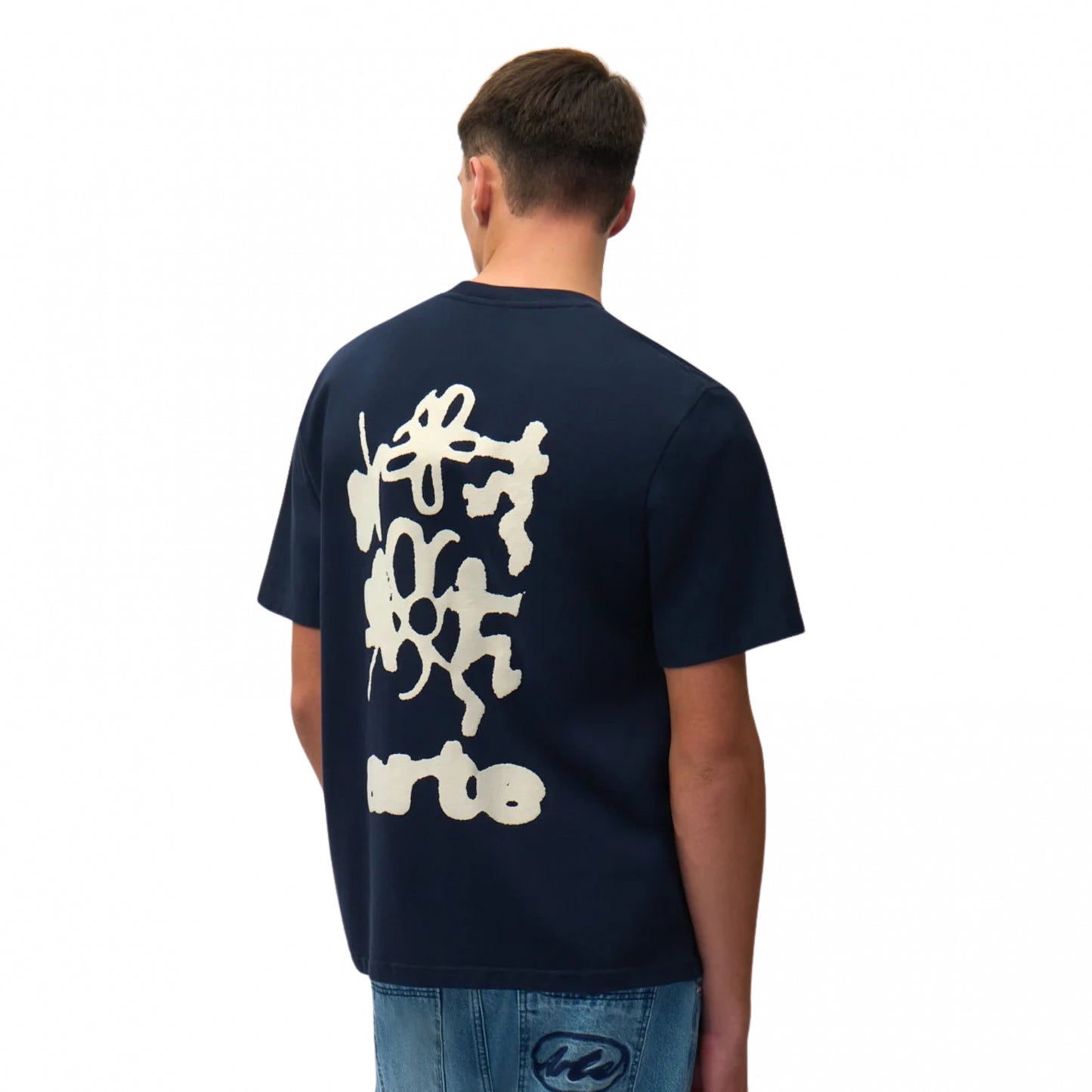 Maglietta Arte Blurry Back Print Tee