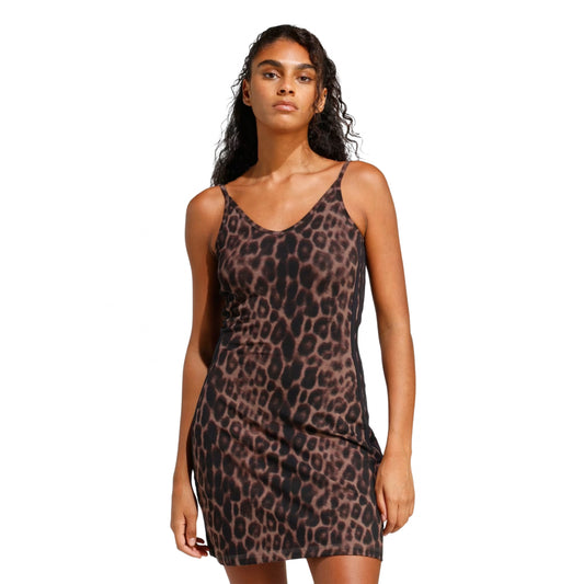 Vestito Adidas All Over Print 3 Stripes Dress UNICO