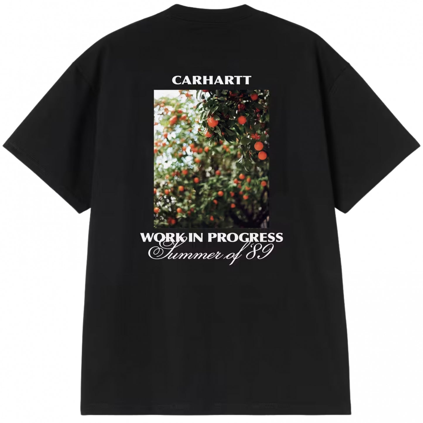 Maglietta Carhartt WIP S/S Warm Views Tee NERO