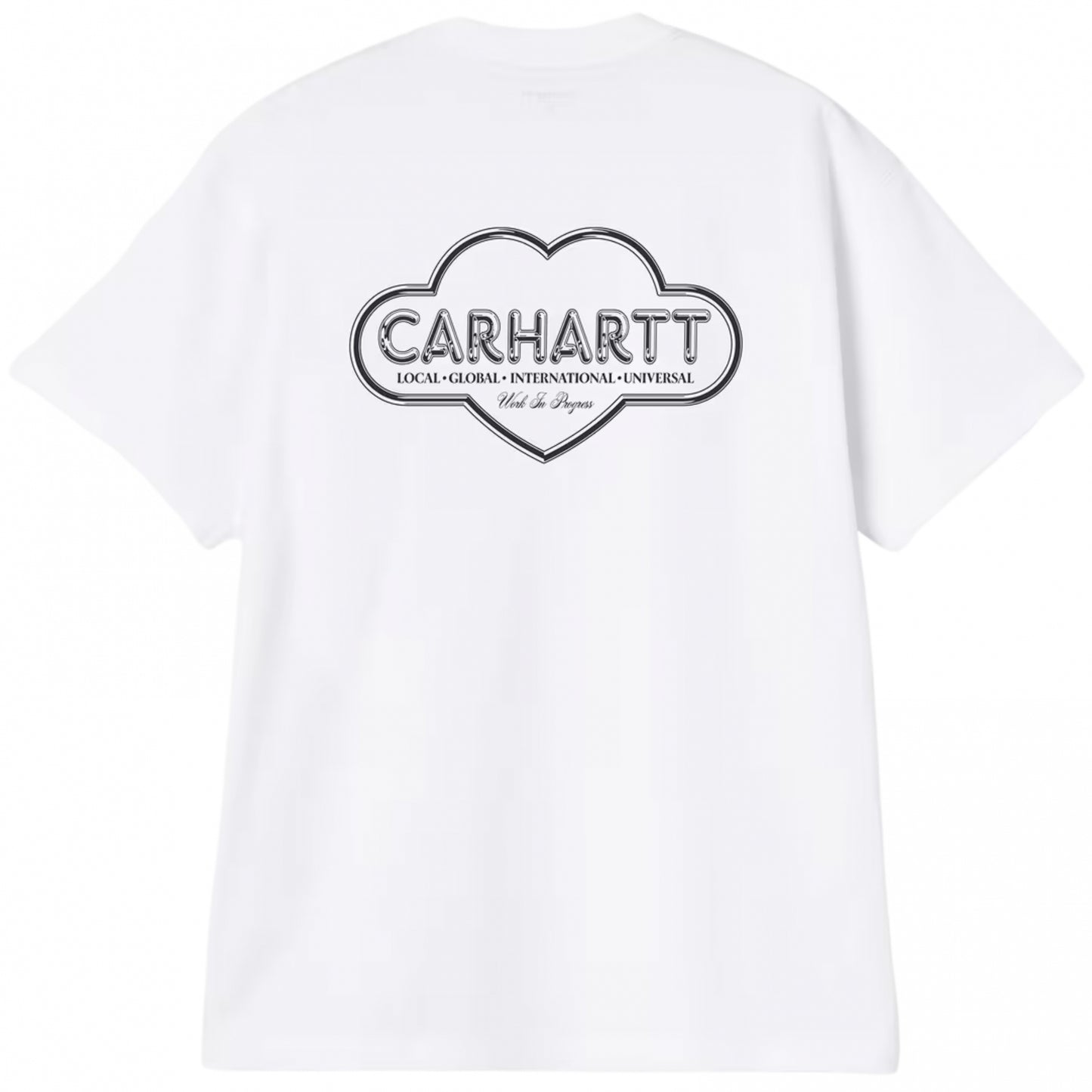 Maglietta Carhartt WIP SS Cloud Heart Tee BIANCO