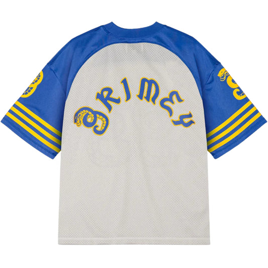 Jersey Grimey Mesh Boxy Football Jersey OFF WHITE