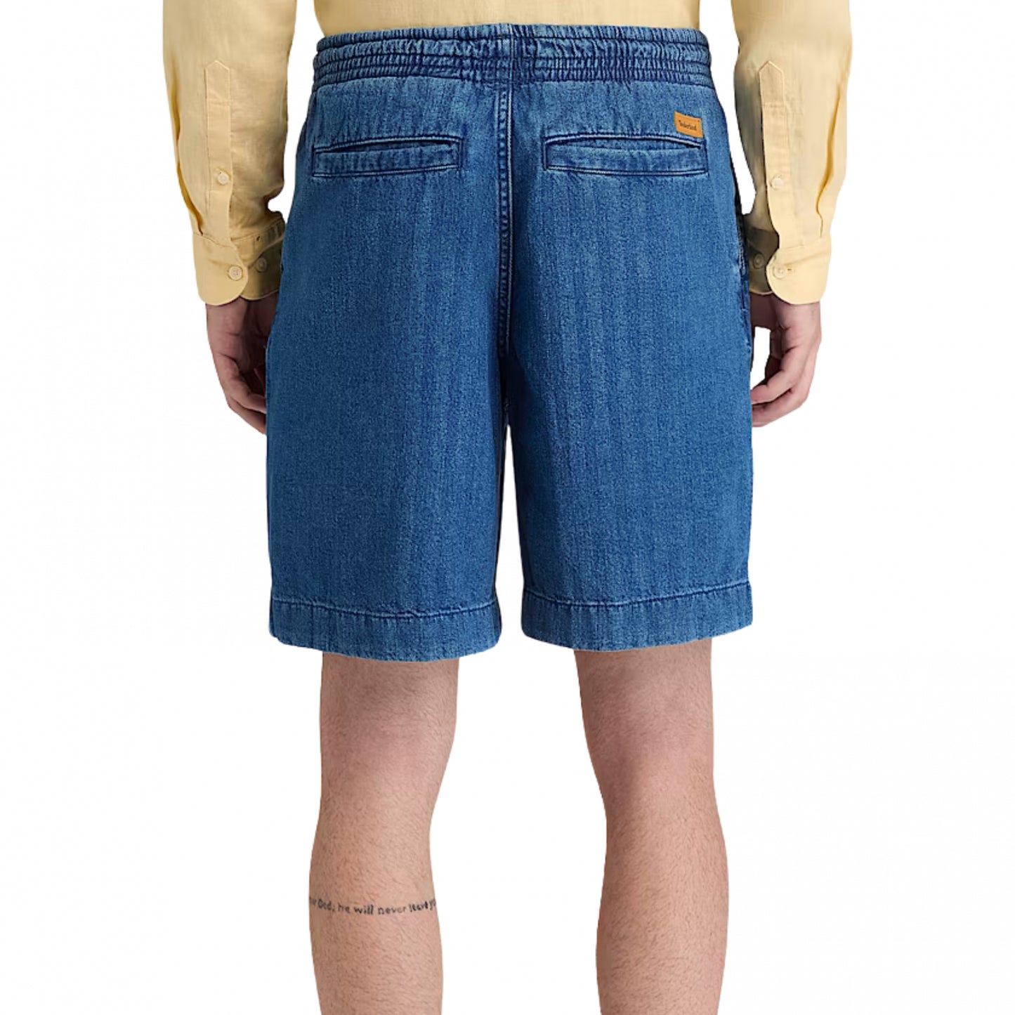 Pantaloncino Timberland Herringbone Denim Short BLU