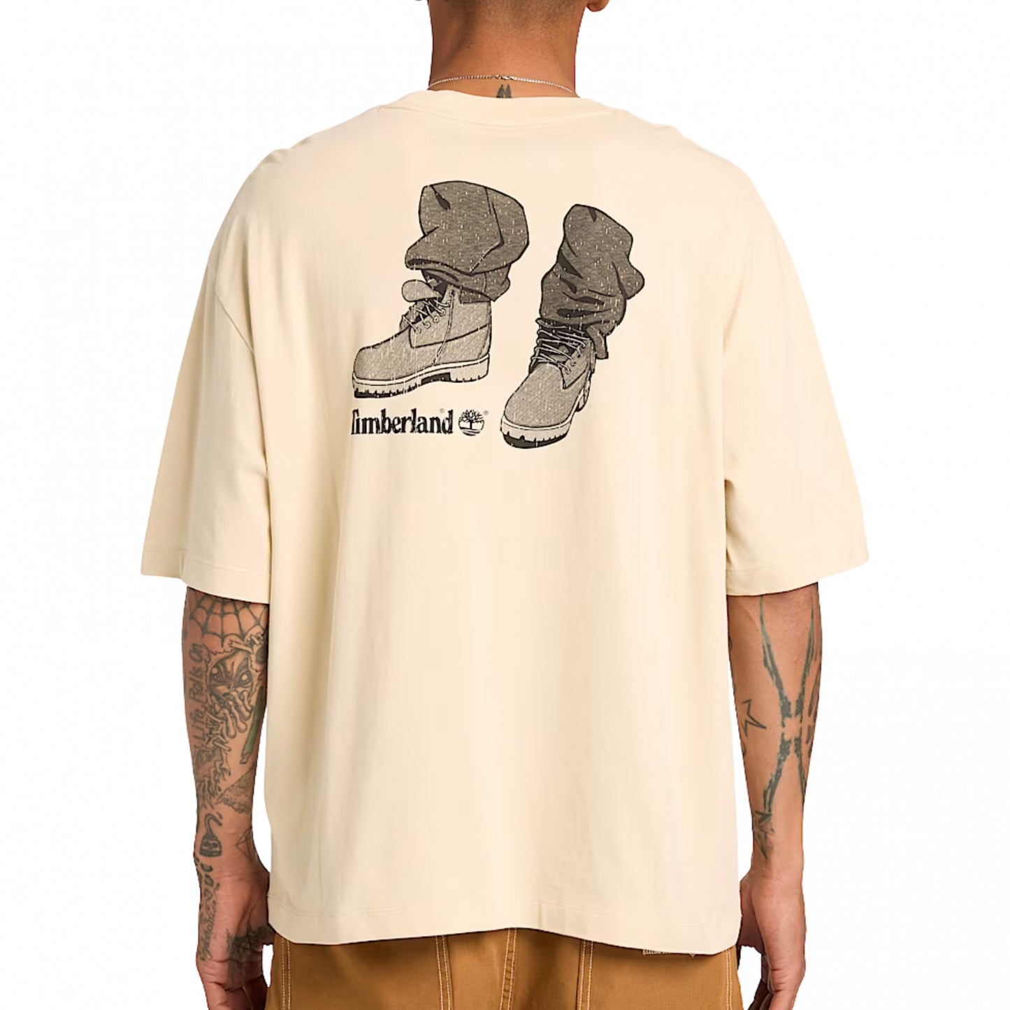 Maglietta Timberland Short Sleeve Tee BEIGE