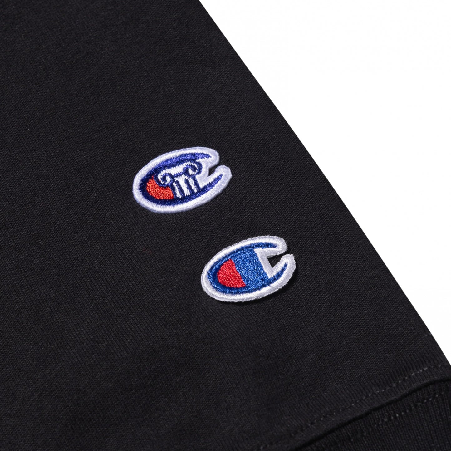 Maglietta Champion x Aries LS Tee NERO