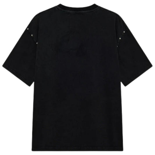 Maglietta Acupuncture Studded Metal Tee NERO