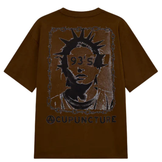 Maglietta Acupuncture Istitutions Tee MARRONE