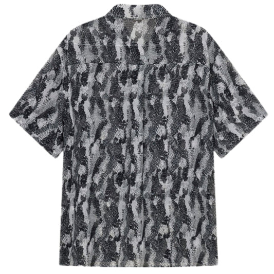 Camicia Acupuncture Python SS Shirt GRIGIO