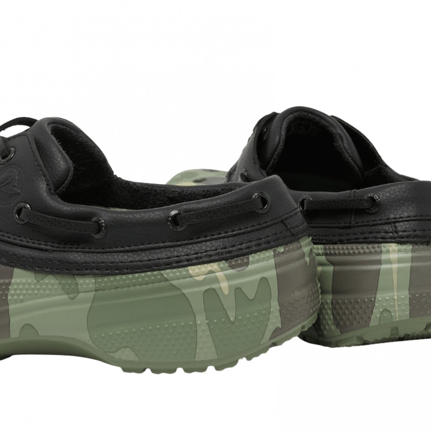 Ciabatta Crocs Classic Duck Camo Boat Shoe NERO