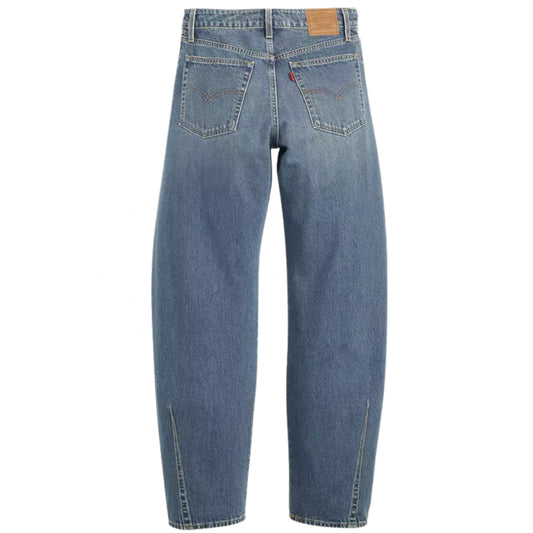 Pantalone levi's Baggy Dad Barrel BLU