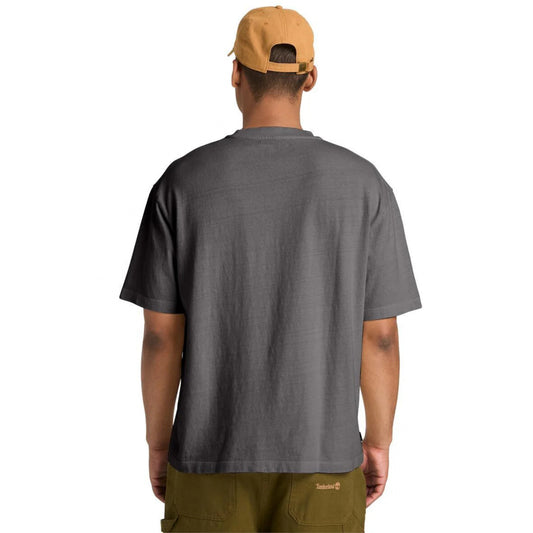 Maglietta Timberland Heavyweight Chest Pocket Tee GRIGIO