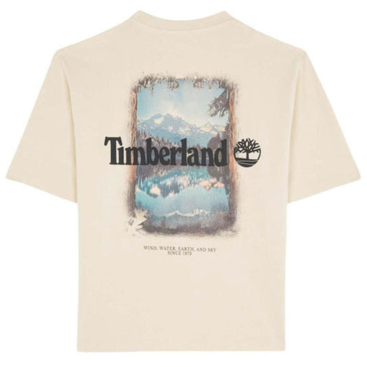 Maglietta Timberland Outdoor Photo Back Graphic Te UNICO
