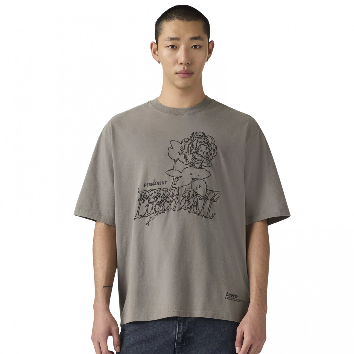 Maglietta Levi's Half Sleeve Tee GRIGIO