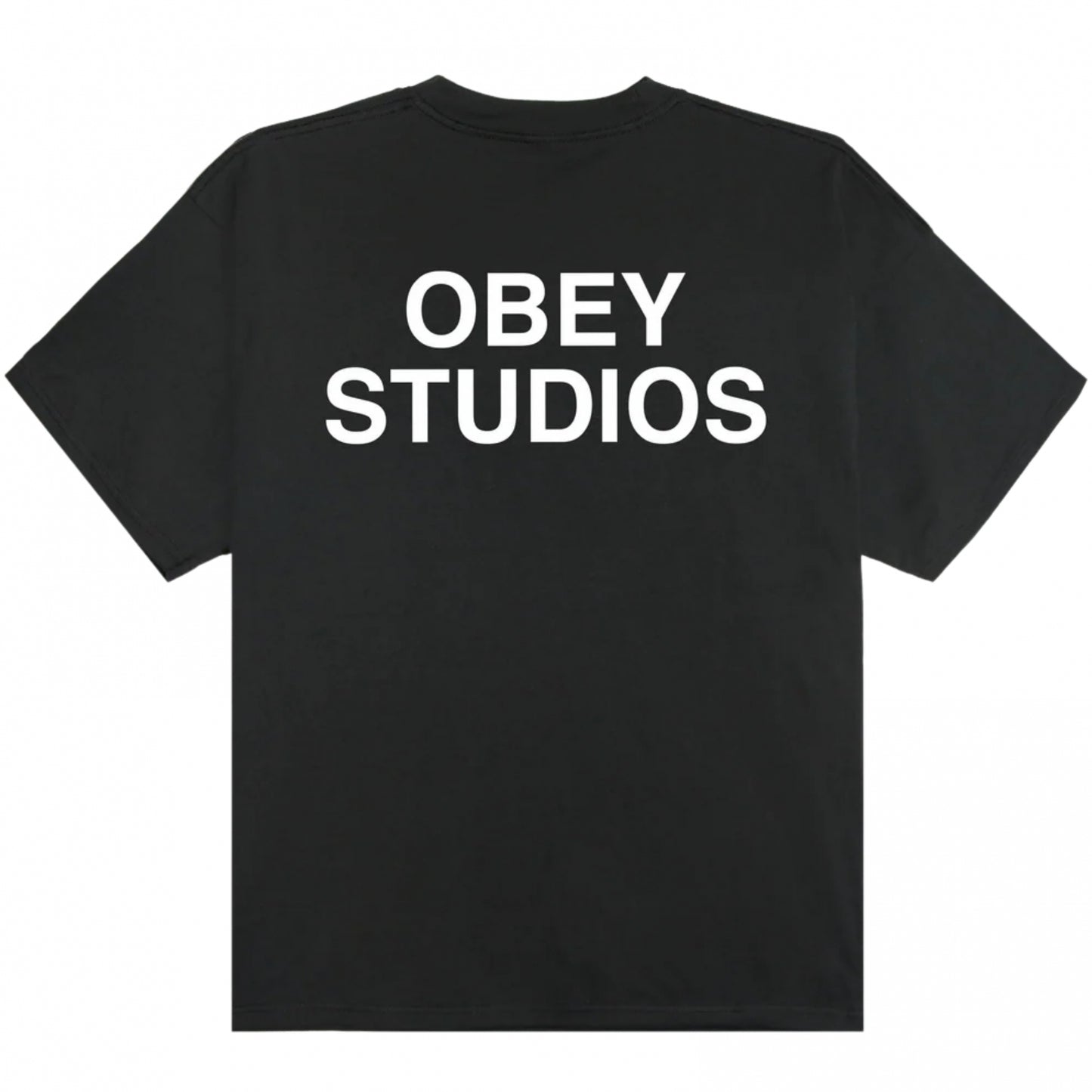 Maglietta Obey Pit Tee NERO