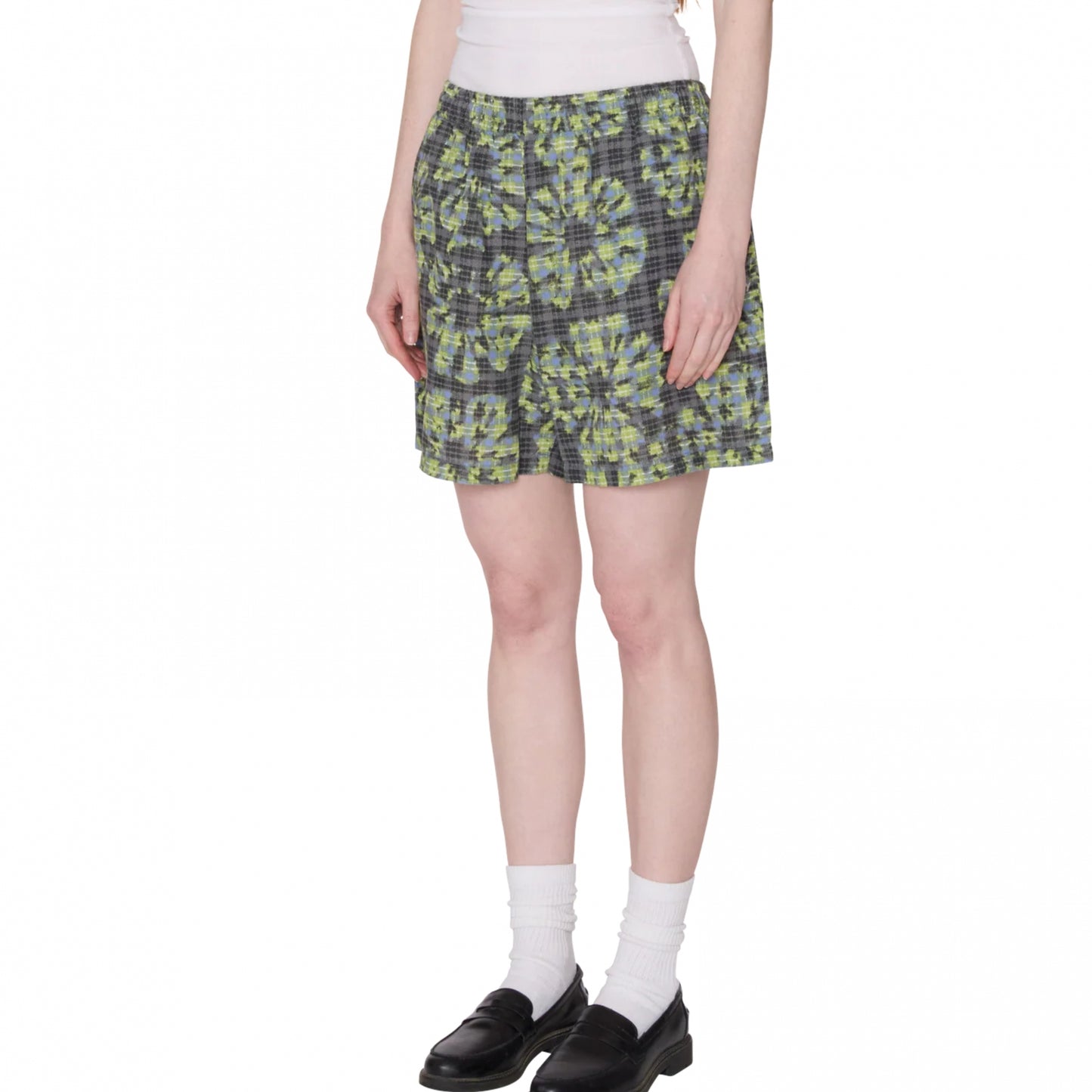Pantaloncino Obey Odi Plaid Short GRIGIO