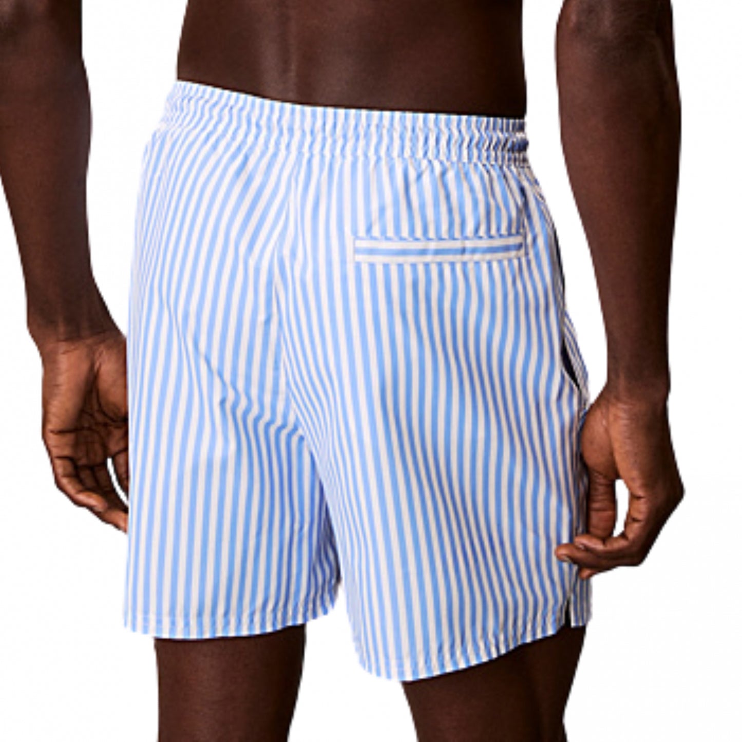 Costume Calvin Klein Medium Drawstrink AZZURRO