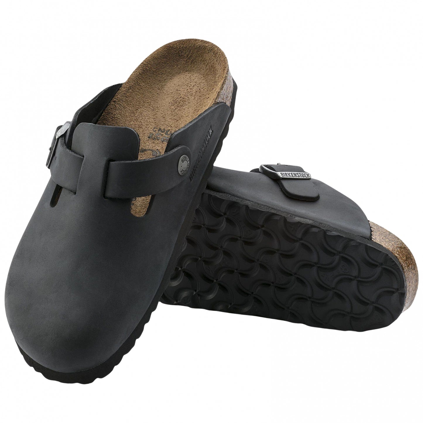 Sandalo Birkenstock Boston NERO