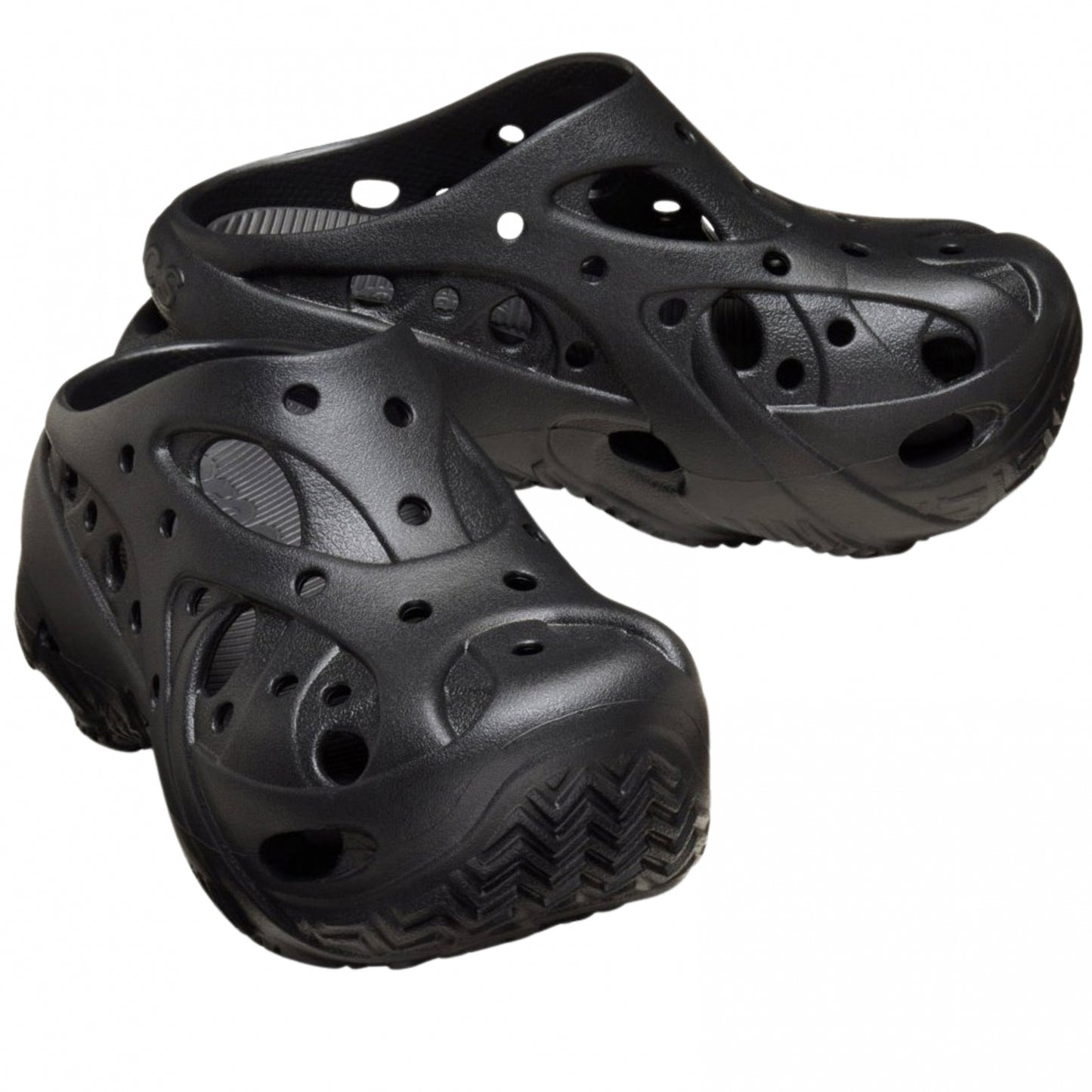 Ciabatta Crocs Caged Clog NERO