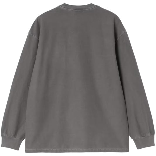 Maglietta Carhartt WIP LS Loose Pocket Tee NERO