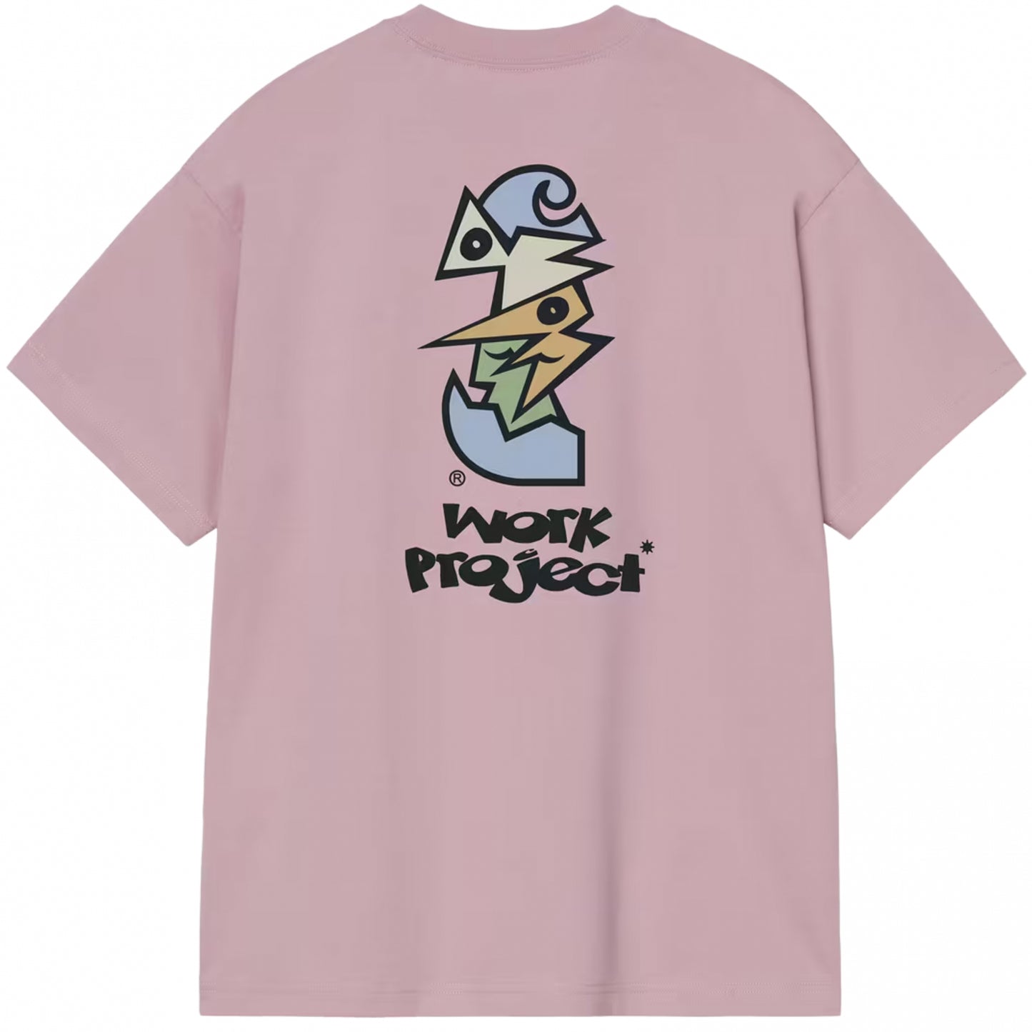Maglietta Carhartt WIP SS Cubist Tee ROSA