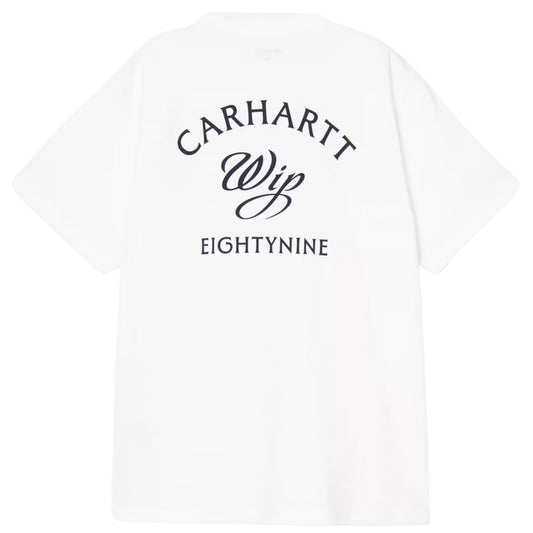 Maglietta Carhartt WIP SS Eightynine Tee BIANCO