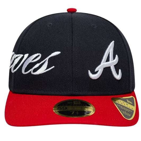 Cappello New Era 59Fifty MLB Side Script ATLBRA UNICO