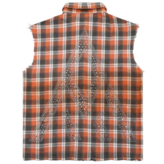 Smanicato Paper Money Rhinestone Flannel PESCA
