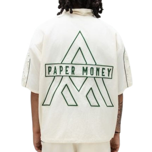 Camicia Paper Money Apex Zip Top CREMA