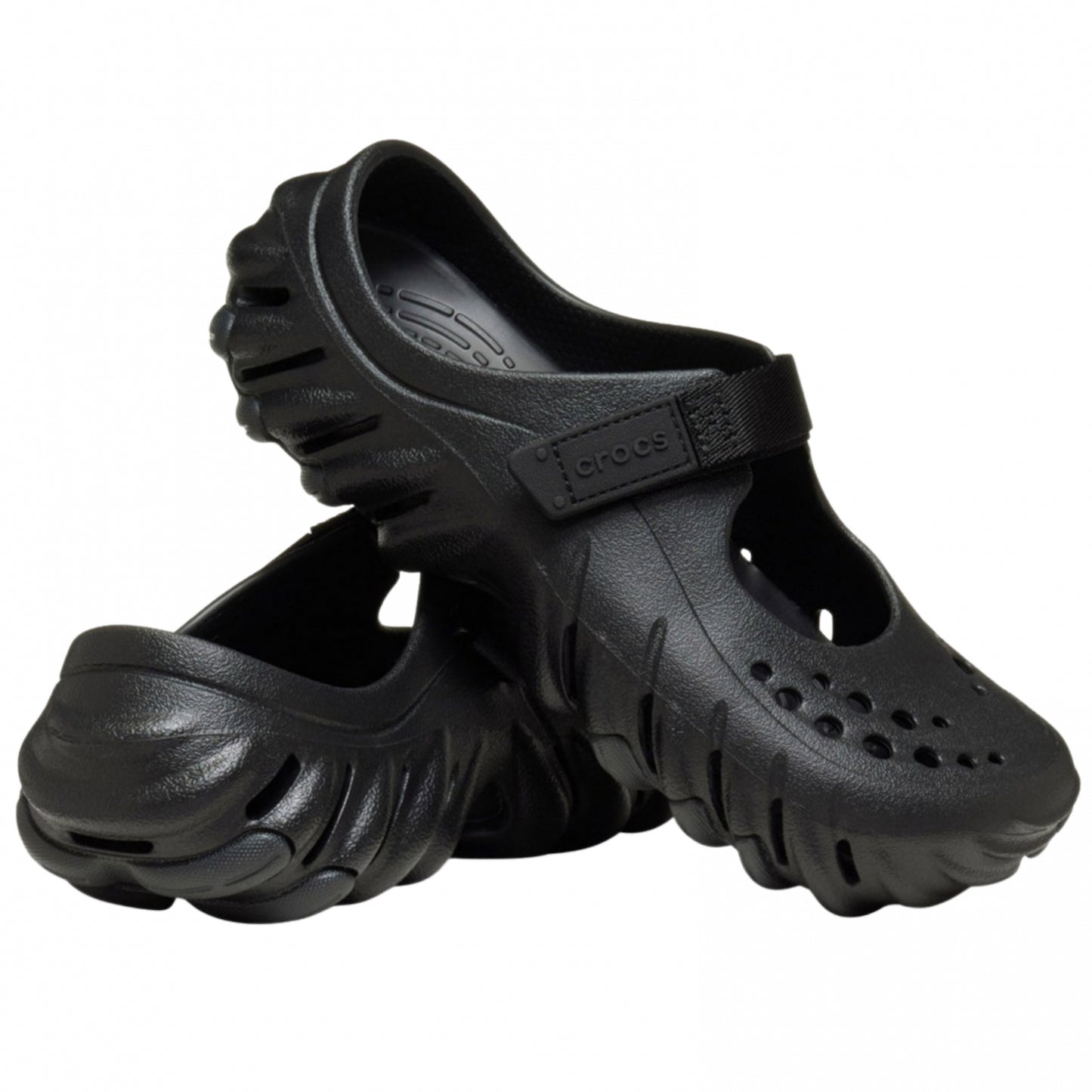 Ciabatta Crocs Echo Mary Jane Clog NERO