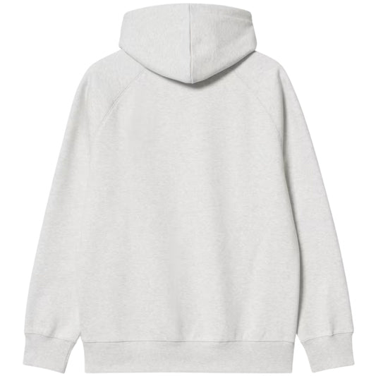 Felpa Carhartt WIP Hooded Chase Sweat GRIGIO